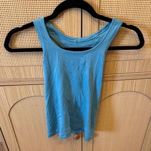 Lululemon Athletica Vibrant Blue Tank Top
